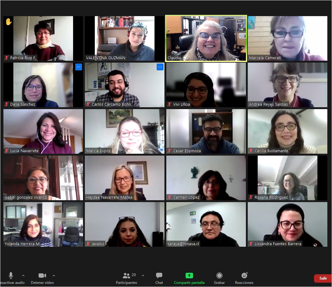 Reuni&oacute;n Andrea Reyes