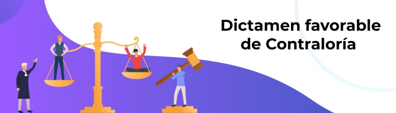 Dictamen favorable de contralor&iacute;a