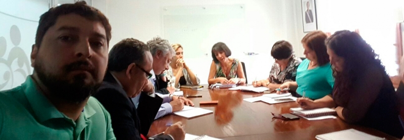 En reuni&oacute;n con la Directora (S) de Fonasa, Cecilia Morales... quien da sus argumentos para justificar el 32% de cumplimiento en la primera instancia de revisi&oacute;n